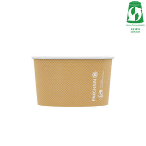 8oz (250ml) Ice Cream Paper Bowl - Aqueous Lined - 90 Series