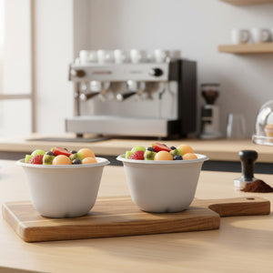 12oz (340ml) Bonnie Bowl - Plant Fibre - PFAS Free - White - 115 Series