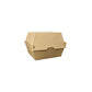 Burger Clam Large/High (113 x 111 x 100mm) Kraft Flute - Image #2