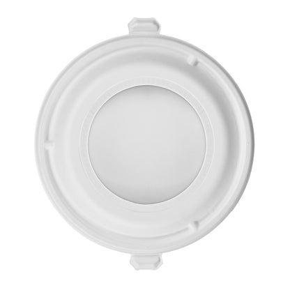 Bonnie Bowl Window Lid - Plant Fibre - PFAS Free - White - 185 Series - Image #1