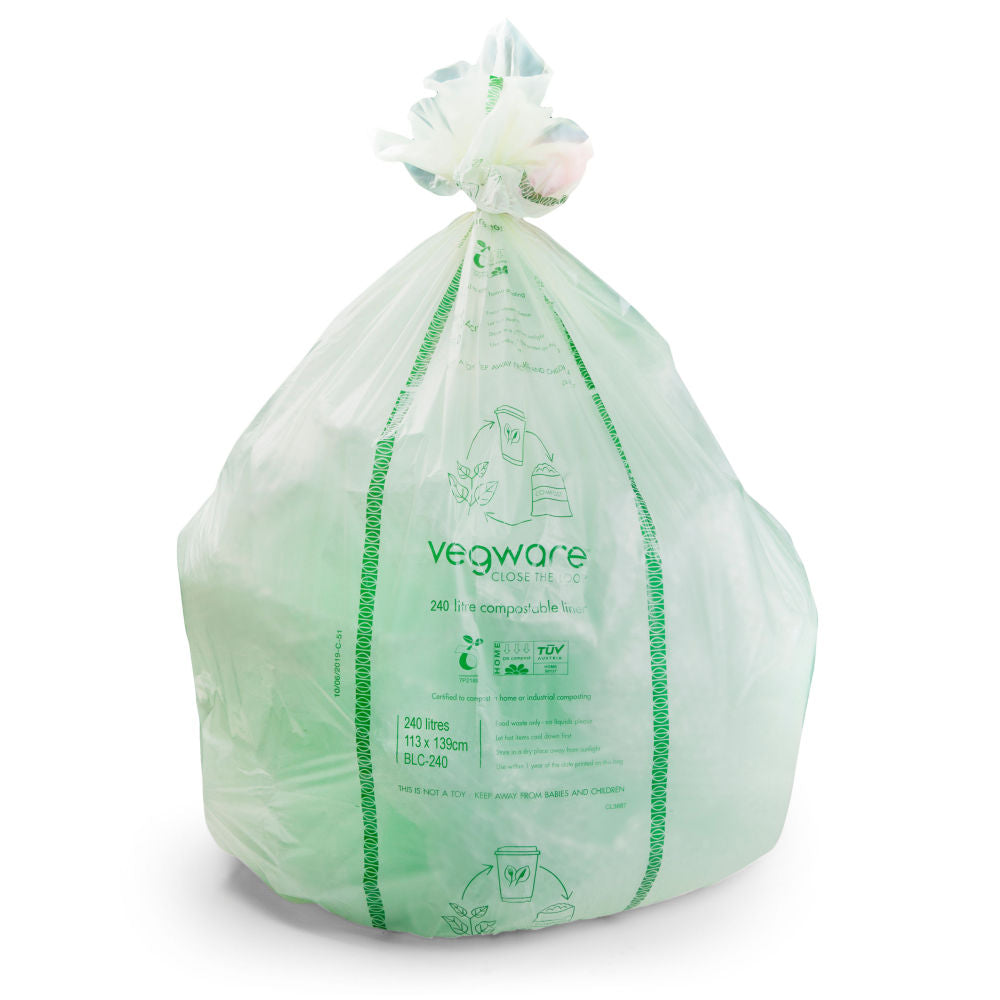 Bin Liner Compostable - 240 Litre