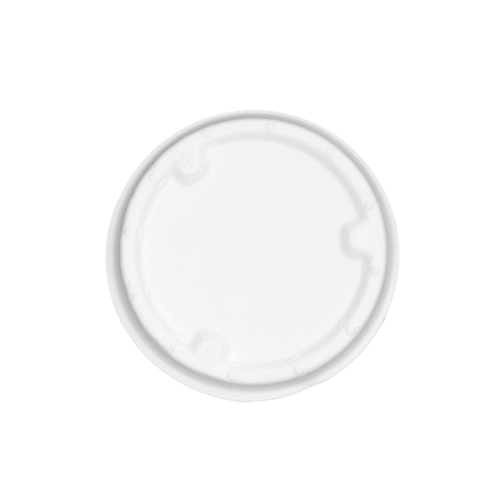 2oz (60ml) Sauce Pot Lid - Plant Fibre - White - Image #1