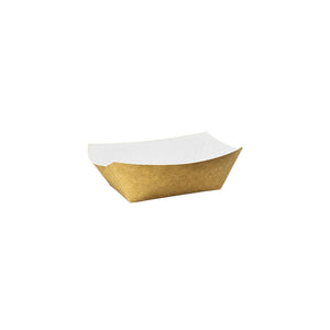 Boat Tray Mini - White Kraft Card