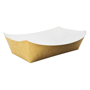 Boat Tray X Large - White Kraft Card