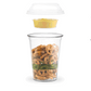 Raised Flat PLA Combo Lid - No Hole - 96 Series - Image #3