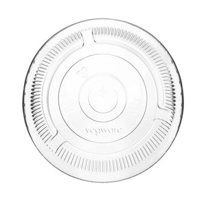 Flat PLA Lid - C-Shape Straw Flap - 96 Series - Image #1