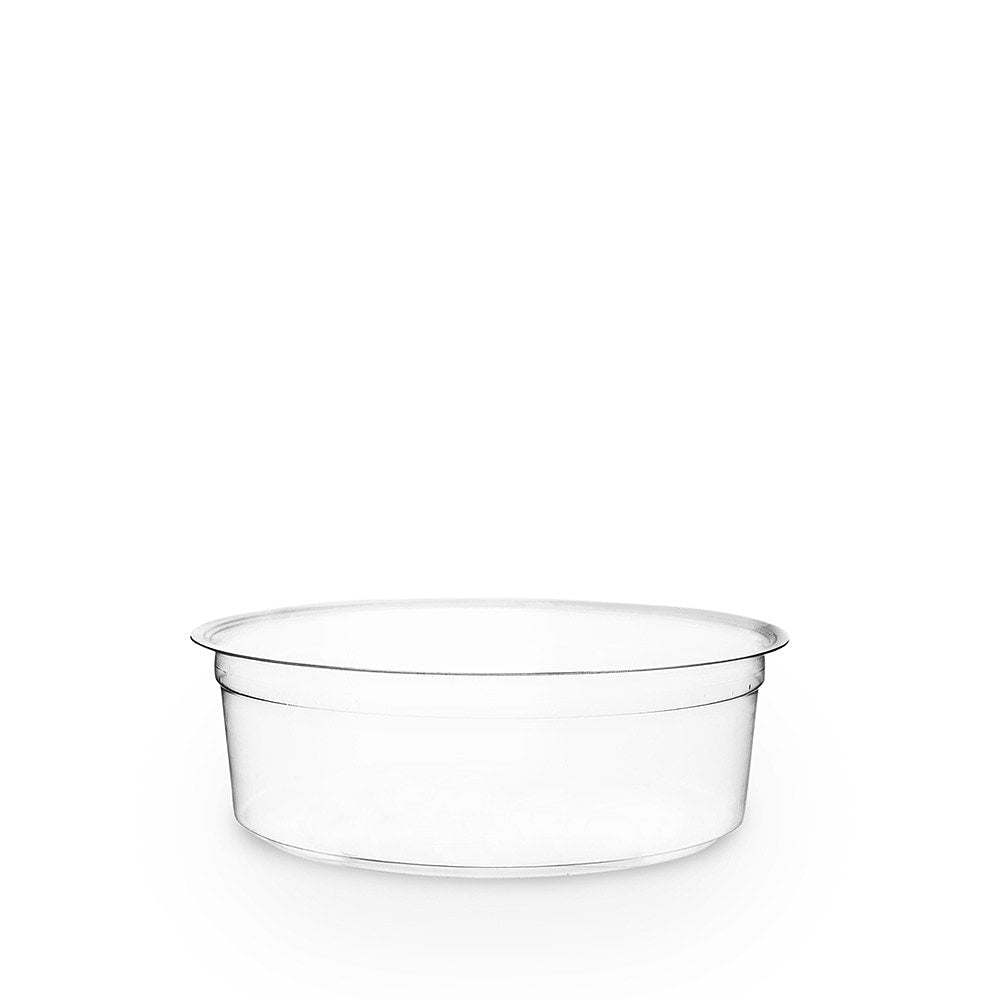 8oz (250ml) PLA Deli Bowl - Clear - 120 Series - Image #1