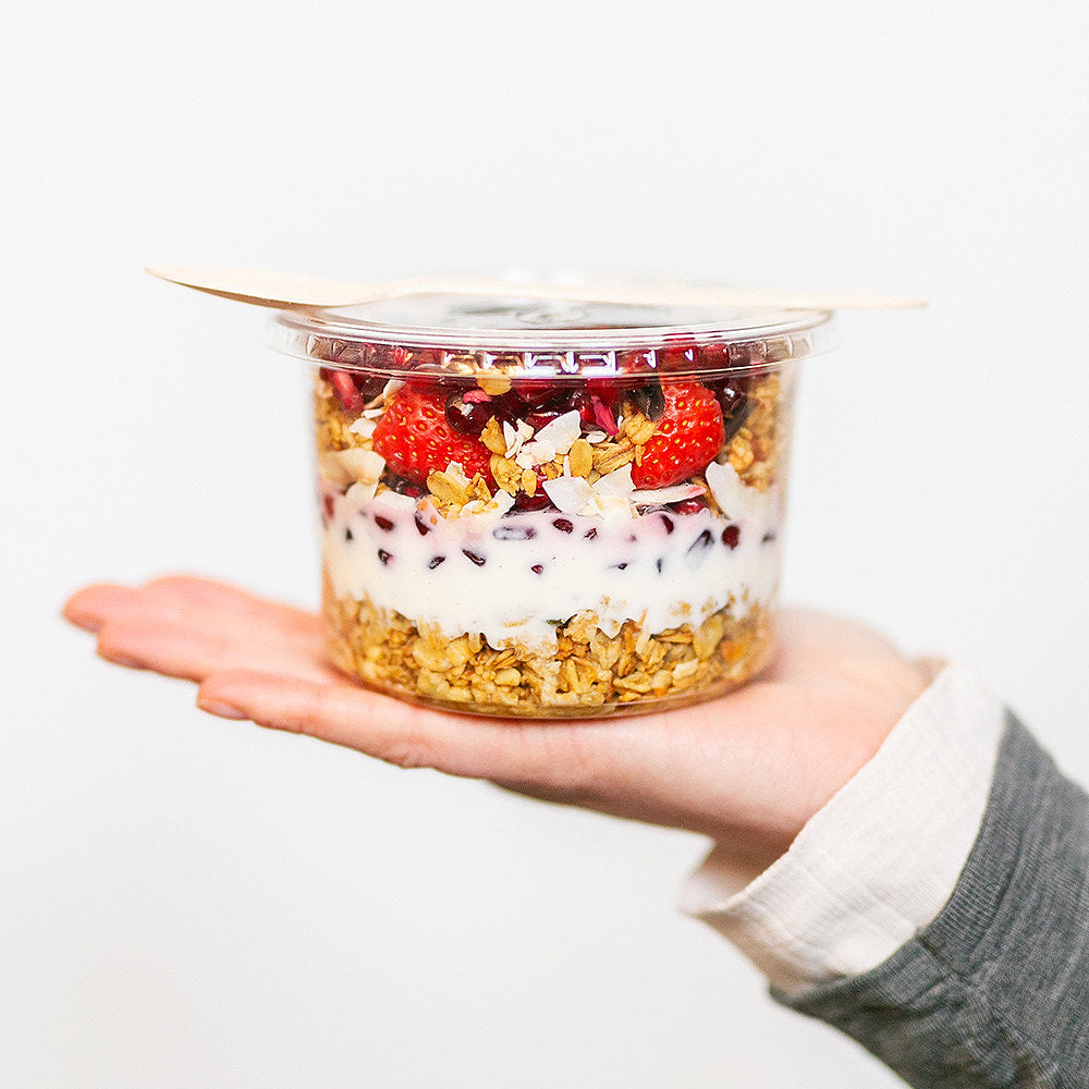 16oz (500ml) PLA Deli Bowl - Clear - 120 Series - Image #2