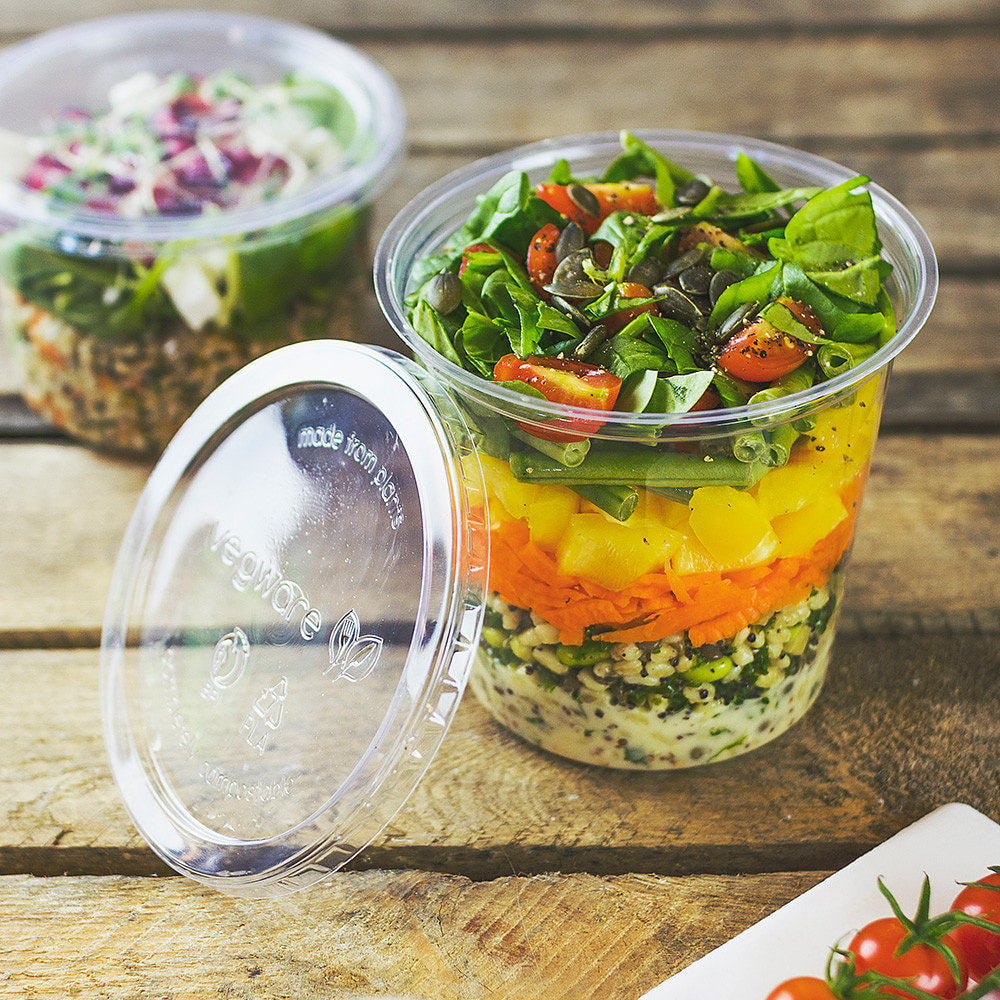 24oz (750ml) PLA Deli Bowl - Clear - 120 Series - Image #2