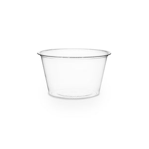 3oz (90ml) PLA Sauce Pot or Cup Insert - Clear