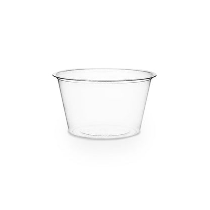 3oz (90ml) PLA Sauce Pot or Cup Insert - Clear - Image #1