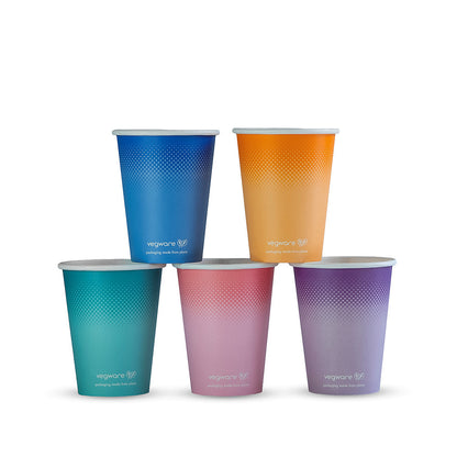 12oz (360ml) Feel Good Paper Cold Cup, 89/90 Series - Image #1