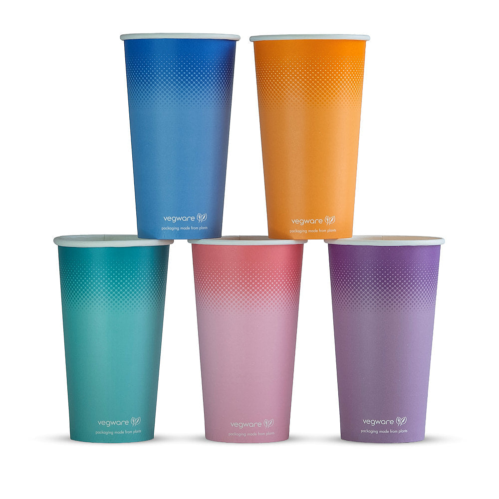 20oz (600ml) Feel Good Cold Paper Cup - 89/90 Series - Image #1