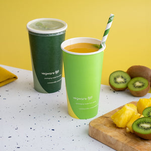 20oz (600ml) Coloured Cold Paper Cup - 89/90 Series - Image #2