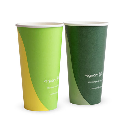 20oz (600ml) Coloured Cold Paper Cup - 89/90 Series