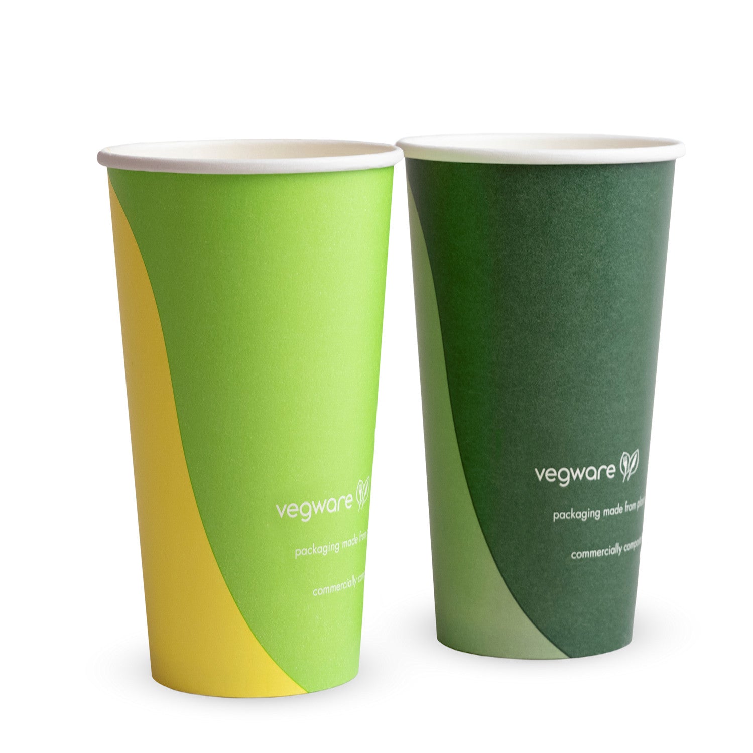 20oz (600ml) Coloured Cold Paper Cup - 89/90 Series - Image #1