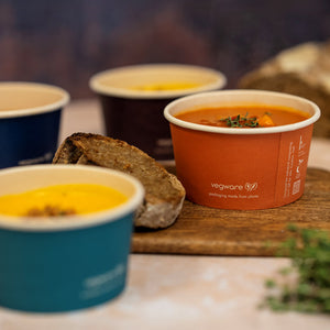 12oz (360ml) Feel Snug Bamboo Paper Bowl - PLA Lined - 115 Series