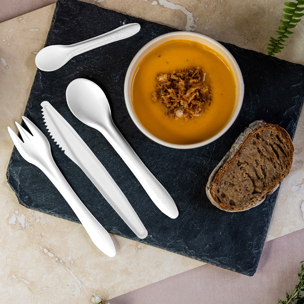 17cm Paper Spoon - Smooth Feel - Strong Foodservice Performance - Image #3