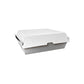 Dinner Clam Regular (178 x 160 x 75mm) White Flute