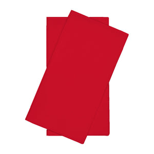 Dinner Napkin - Quilted - 1/8 GT Fold - 40x40cm - Red - Image #1