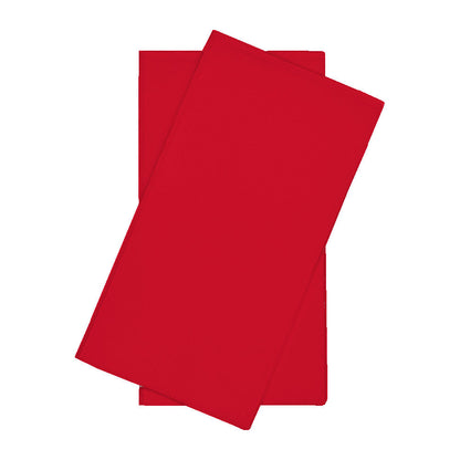 Dinner Napkin - Quilted - 1/8 GT Fold - 40x40cm - Red - Image #1