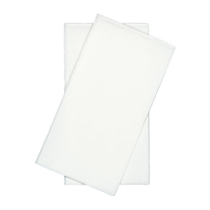 Dinner Napkin - Quilted - 1/8 GT Fold - 40x40cm - White - Image #1