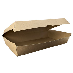 Family Clam Regular (290 x 170 x 80mm) Kraft Flute - Image #1