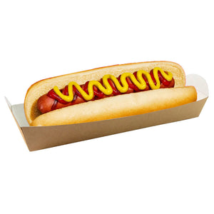 Hot Dog Boat - White Kraft Card