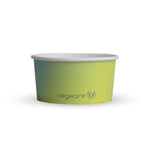 6oz (180ml) Ice Cream Paper Bowl - PLA Lined - Iridescent - Image #1