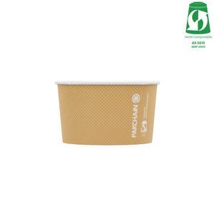 3oz (90ml) Ice Cream Paper Bowl - Aqueous Lined