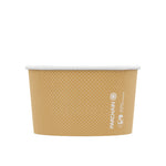 Large Ice Cream Paper Bowl - Aqueous Lined - Image #1