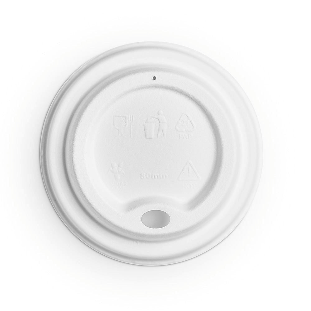 Hot Lid - Flat Traveller - White - 79/80 Series - Image #1