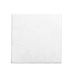 Lunch Napkin - 2 Ply - 1/4 Fold - 30x30cm - White - Image #1