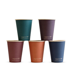 8oz (250ml) Feel Snug Single Wall Coffee Cup - PLA Lined Bamboo Paper - 79/80 Series