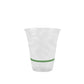 14oz (415ml) RPET Clear Cup - Green Band - 98 Series - Image #2