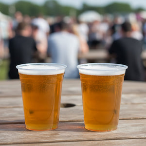 425ml RPET Beer Cup - Plain - 90 Series W&M