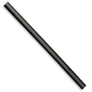 Paper Straws Jumbo 10 x 240mm - Black - Image #1