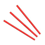 Paper Straws Regular 6 x 200mm - Red - Image #1