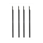 Paper Straws Spoon 8 x 210mm - Black - Image #1