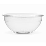 32oz (1000ml) Round Bowl - Clear PLA - 185 Series - Image #1