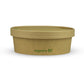 16oz/500ml Round Paper Takeaway Container - Aqueous Lined - Kraft - 150 Series - Image #3