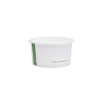 6oz (180ml) Paper Bowl - PLA Lined - White - 90 Series - Image #1