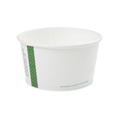 12oz (360ml) Paper Bowl - PLA Lined - White - 115 Series