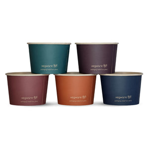 16oz (500ml) Feel Snug Bamboo Paper Bowl - PLA Lined - 115 Series