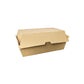 Snack Clam High/Large (205 x 106 x 95mm) Kraft Flute - Image #2