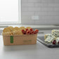 22oz/650ml Rectangular Paper Takeaway Container - Aqueous Lined - Kraft - Image #2