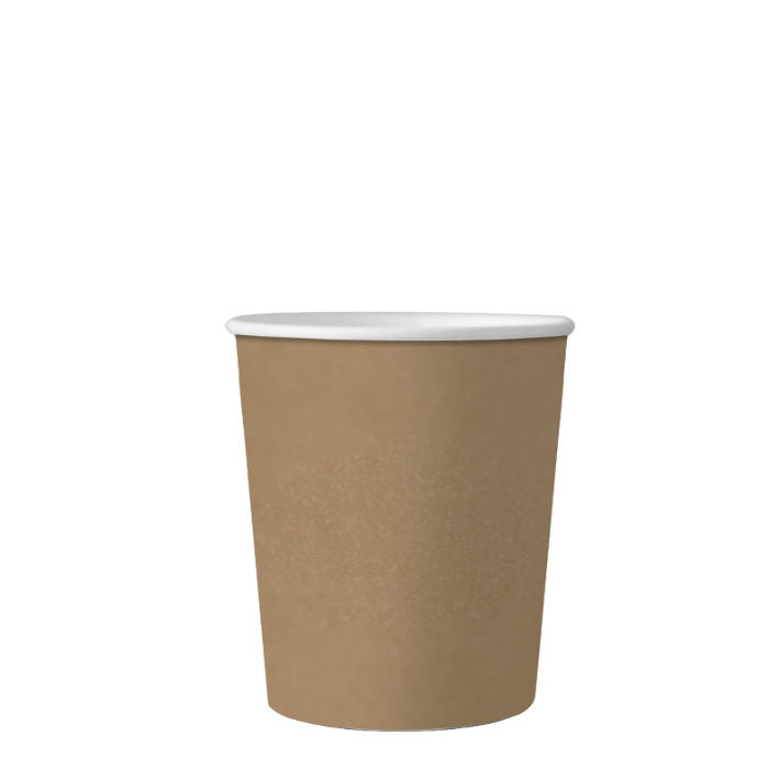 8oz (280ml) Single Wall Kraft Cup - 79/80 Series