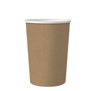 16oz (500ml) Single Wall Kraft Cup - 89/90 Series