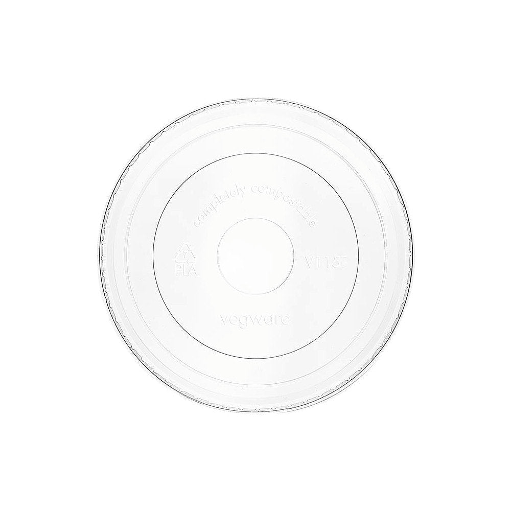 Flat PLA Cold Lid - Clear - 115 Series - Image #1