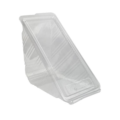 Large Eco Sandwich Clamshell - 80mm - PLA Clear - Image #1